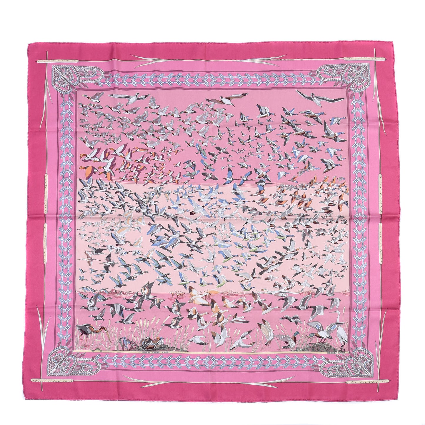 Silk Libres Comme L'Air Scarf 90