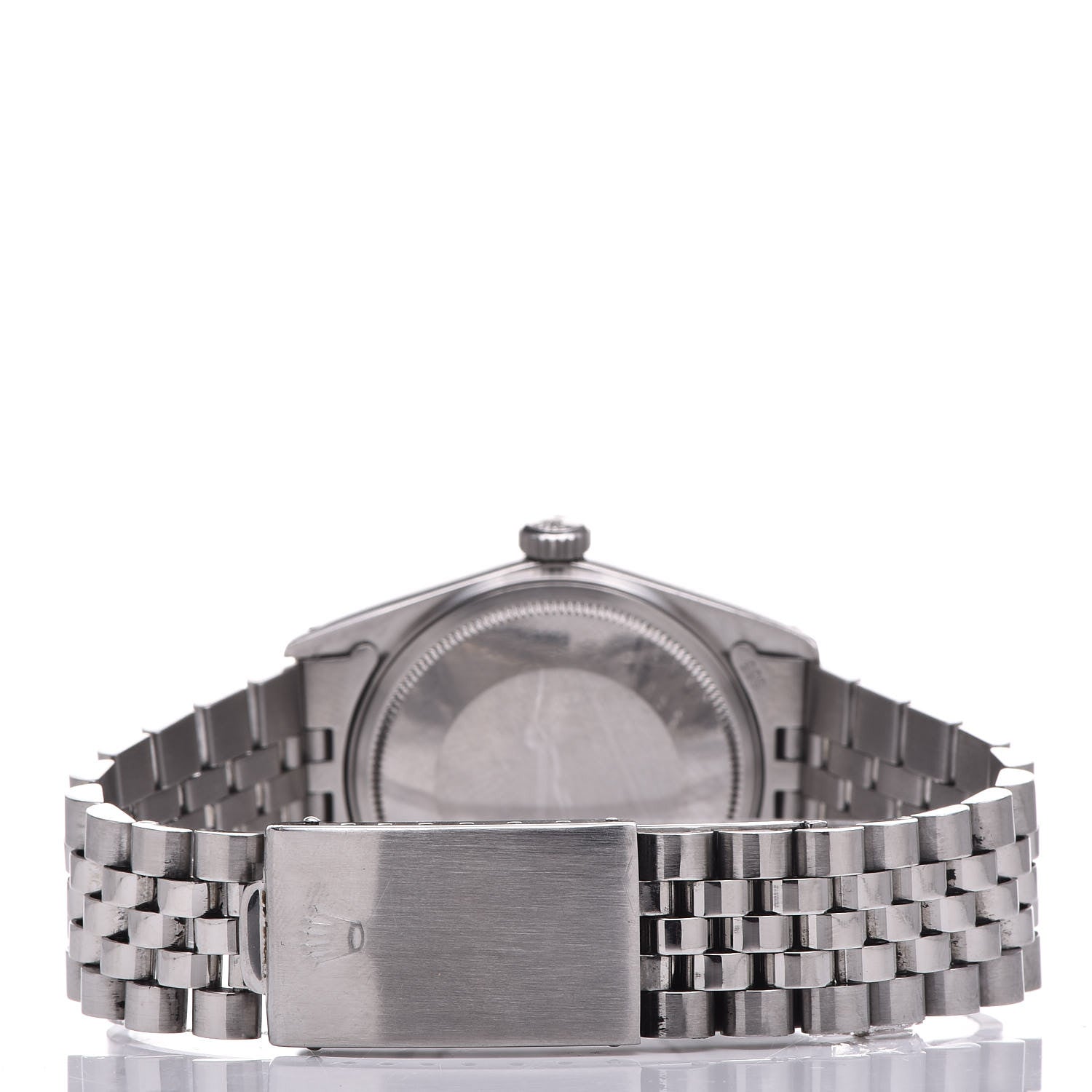 Rolex Stainless Steel 18K White Gold 36mm Oyster Perpetual Datejust Watch Silver 16234 4 of 7