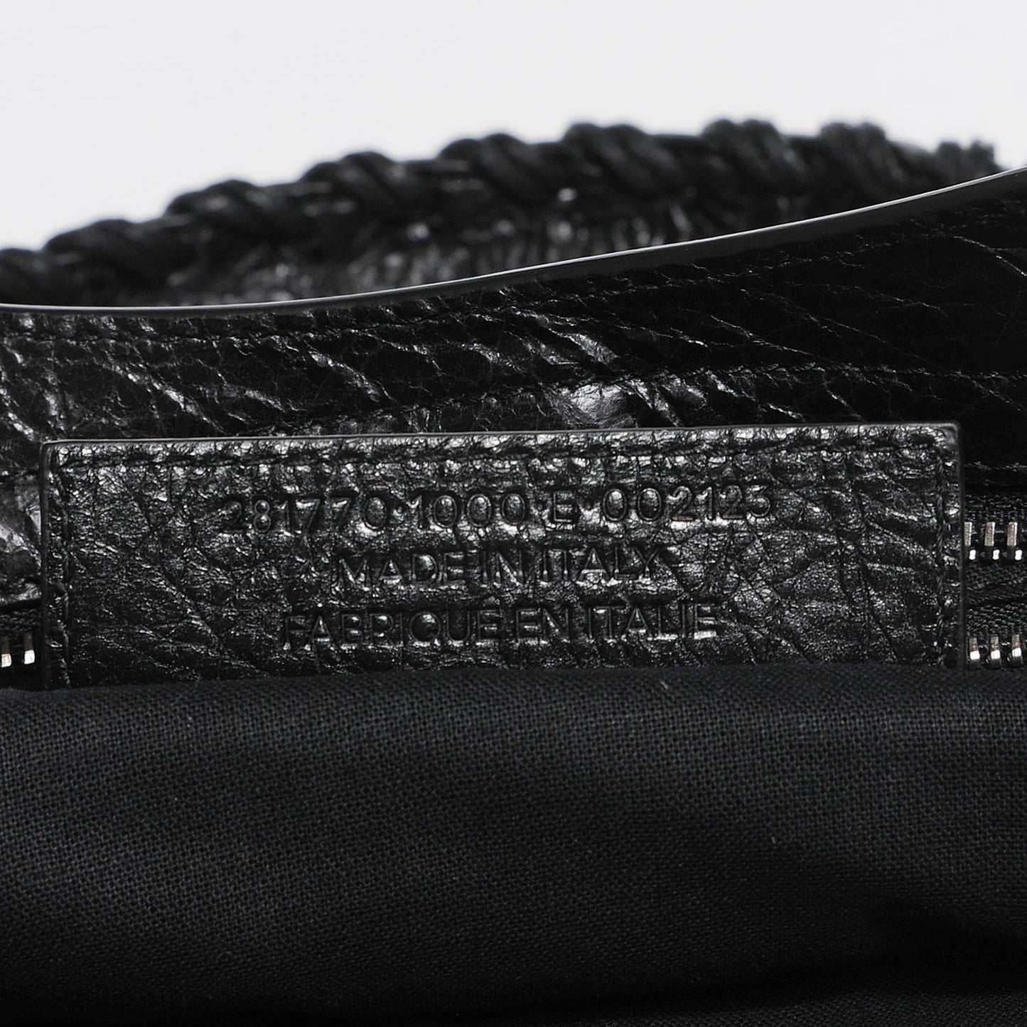 Agneau Giant 12 Silver Hardware City Black