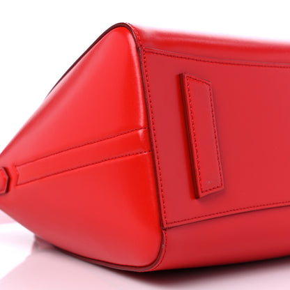 Givenchy Shiny Lord Calfskin Small Antigona Medium Red 8 of 9