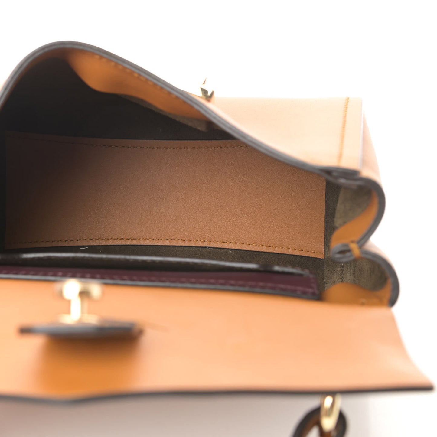 Calfskin Mini Mystic Shoulder Bag Desert
