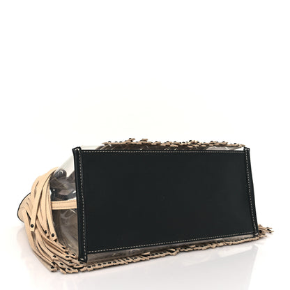 3.1 Phillip Lim X BAILEYS PVC Calfskin Fringe Mini Market Tote Irish Cream 4 of 8