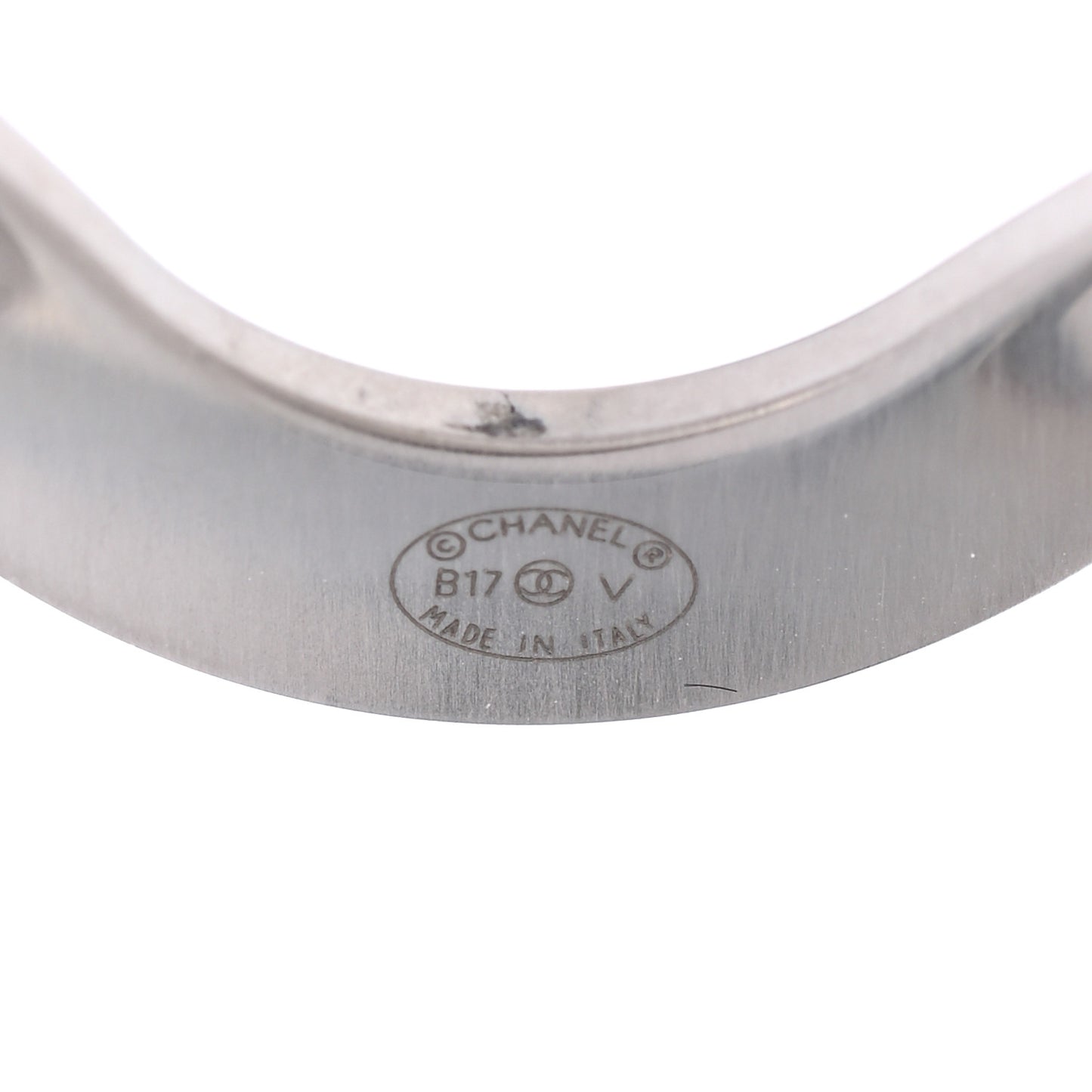 Metal CC Cuff Silver