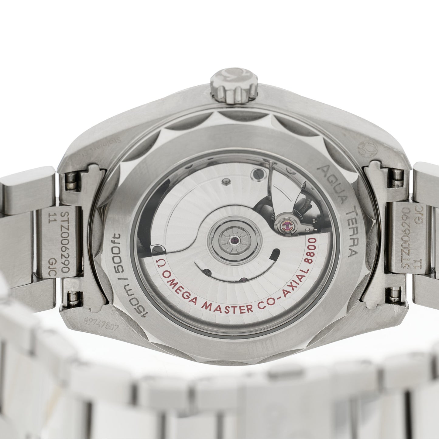 Stainless Steel 38mm Seamaster Aqua Terra Master Co-Axial Chronometer Automatic Watch Blue 220.10.38.20.03.001
