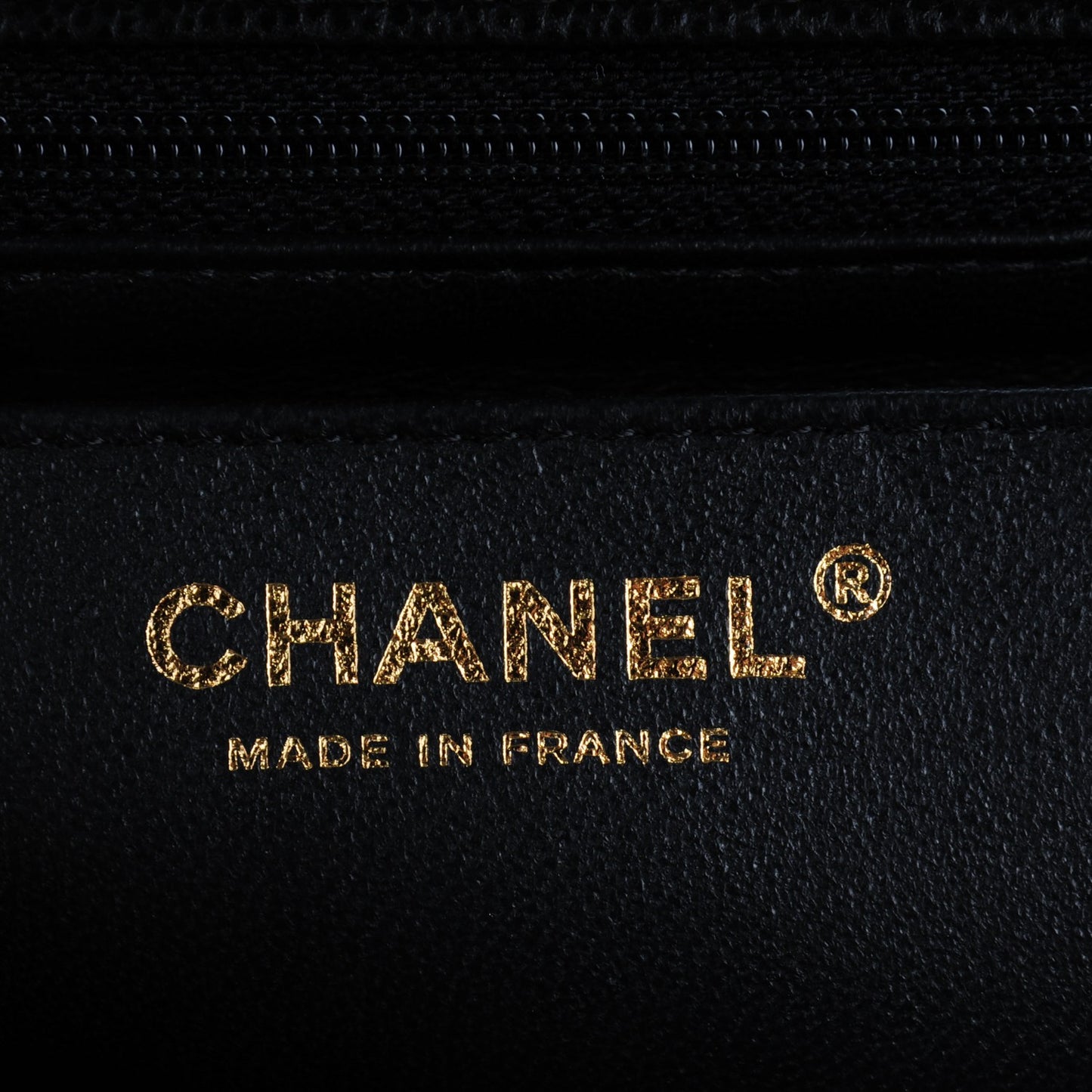 Caviar Quilted Mini Rectangular Flap Black