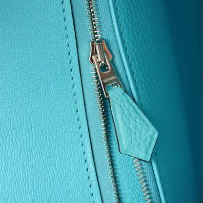 Hermes Togo Birkin 30 Bleu Atoll 12 of 23