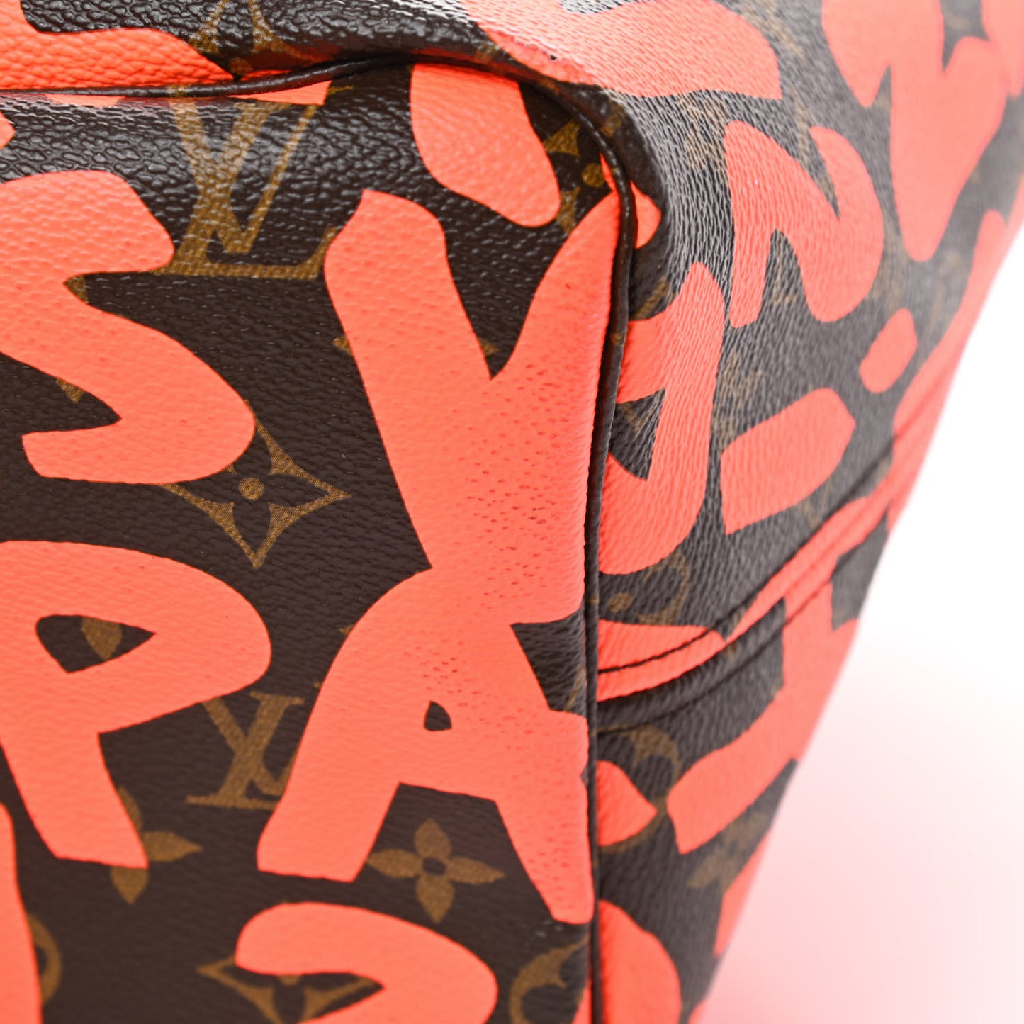 Monogram Graffiti Neverfull GM Orange