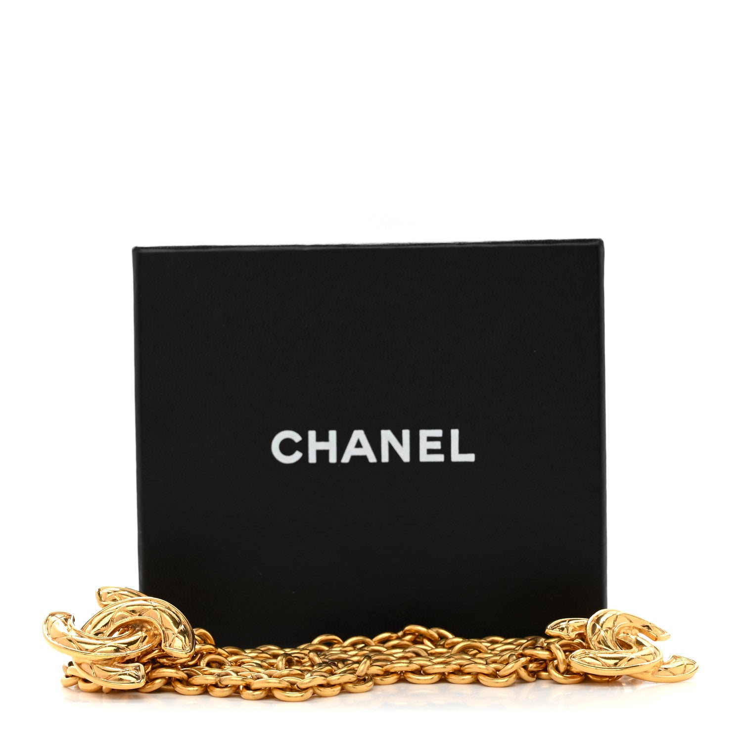 Chanel Metal Triple Chain CC Belt Gold 5 of 5