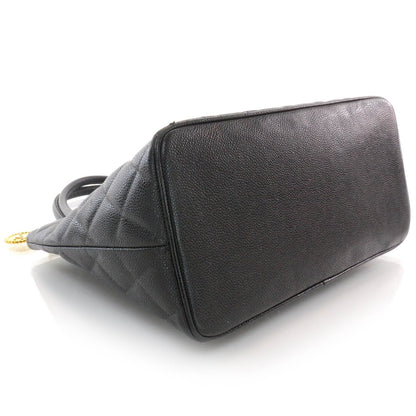 Chanel Caviar Medallion Tote Black 4 of 8
