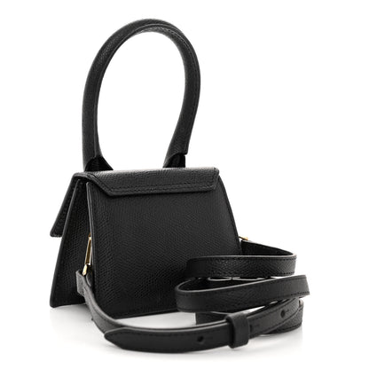 Jacquemus Grained Calfskin Le Chiquito Black 3 of 9