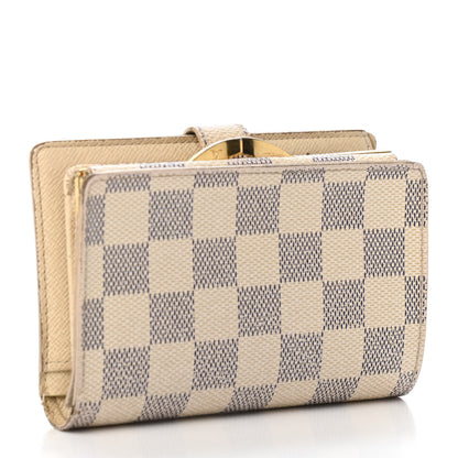 Louis Vuitton Damier Azur French Purse Wallet 2 of 5