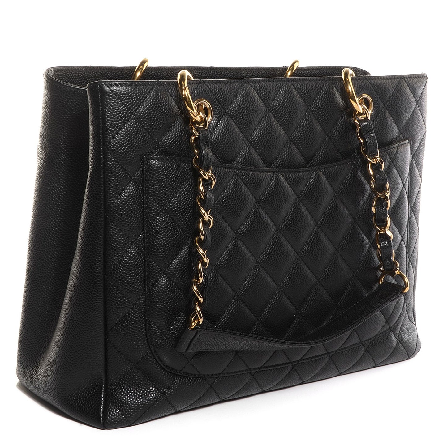 Caviar Grand Shopping Tote GST Black