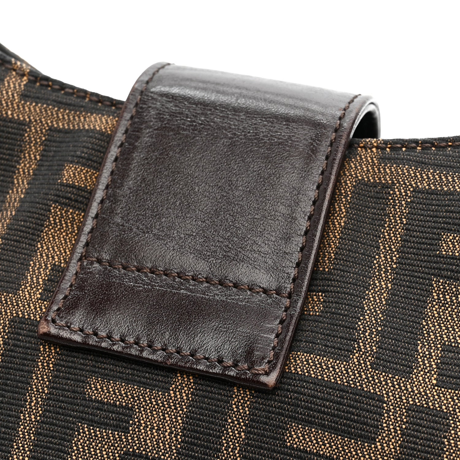 Fendi Zucca Shoulder Bag Tobacco 13 of 14