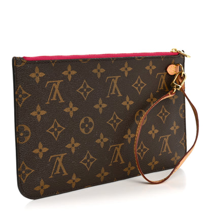 Louis Vuitton Monogram Neverfull MM GM Pochette Pivoine 3 of 8