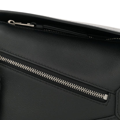 Loewe Calfskin Mini Puzzle Bumbag Black 8 of 10