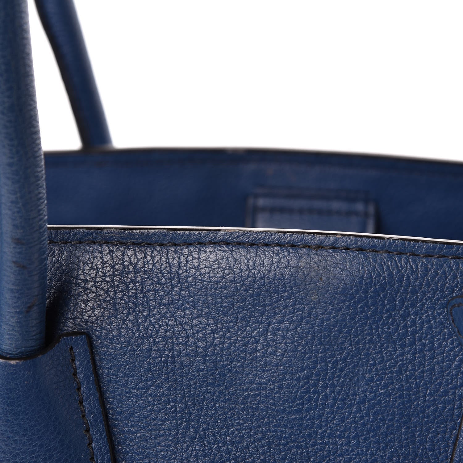 Prada Vitello Phenix Shopping Tote Bluette 15 of 15