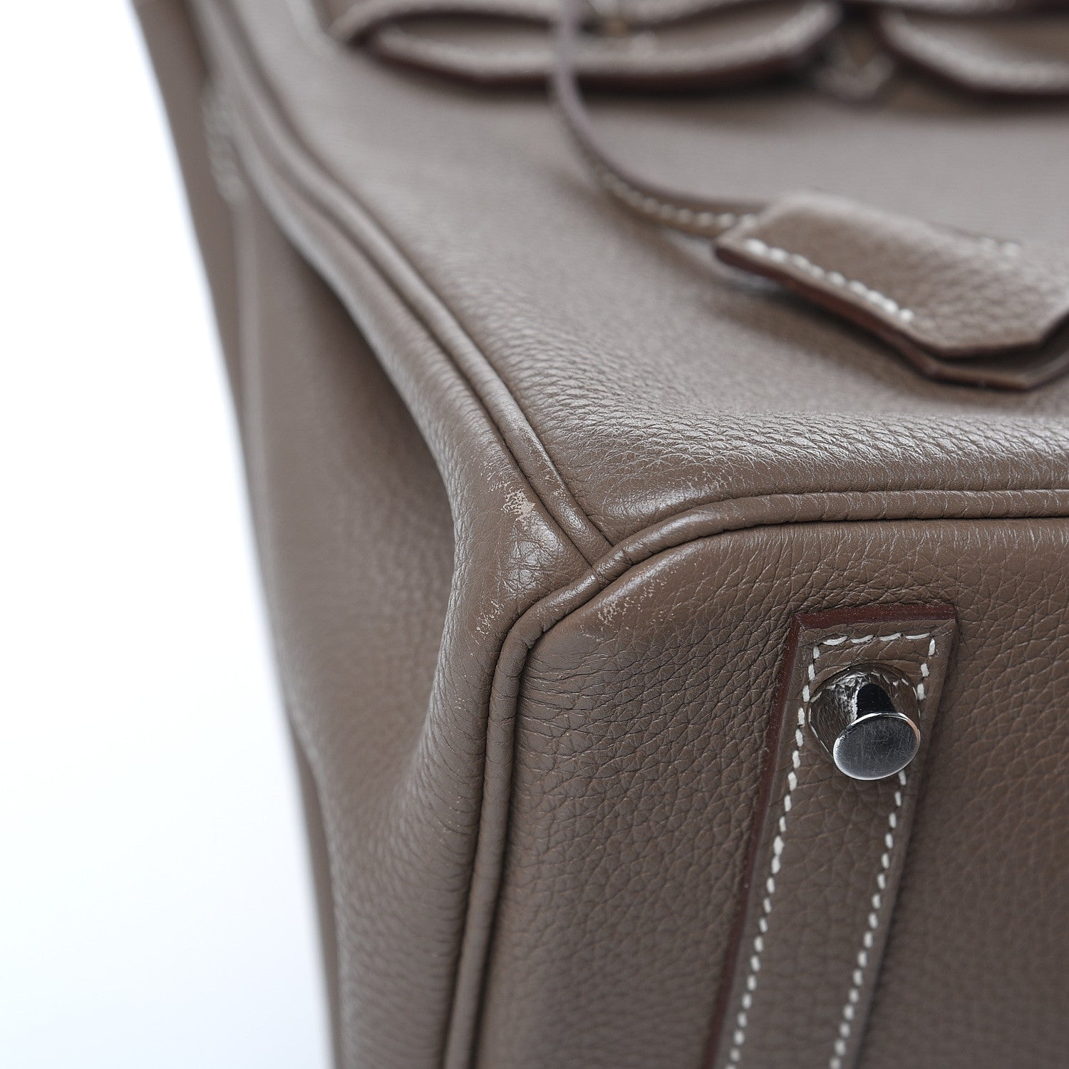 Hermes Togo Birkin 30 Etoupe 30 of 32