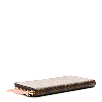 Louis Vuitton Monogram Clemence Wallet Rose Ballerine 4 of 6