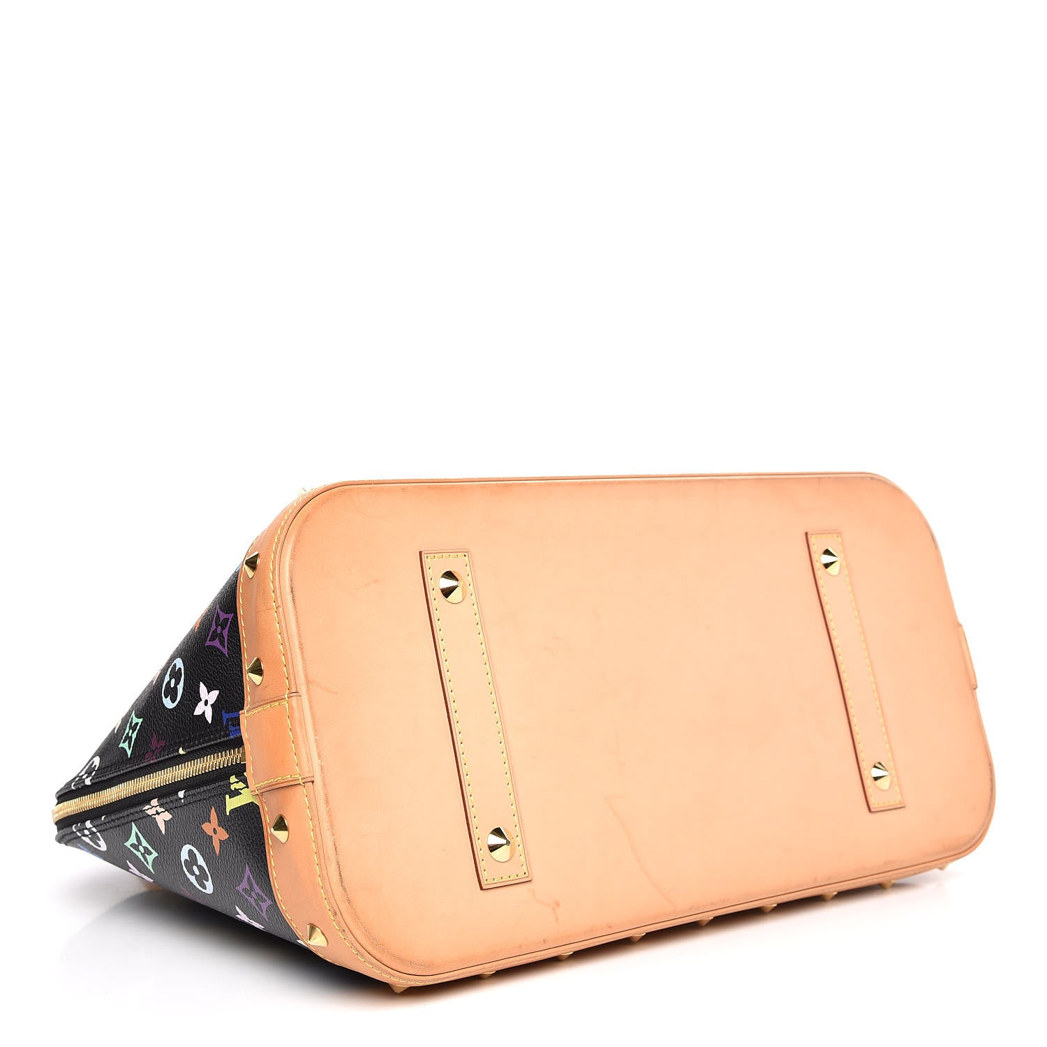 Louis Vuitton Monogram Multicolor Alma GM Black 4 of 15