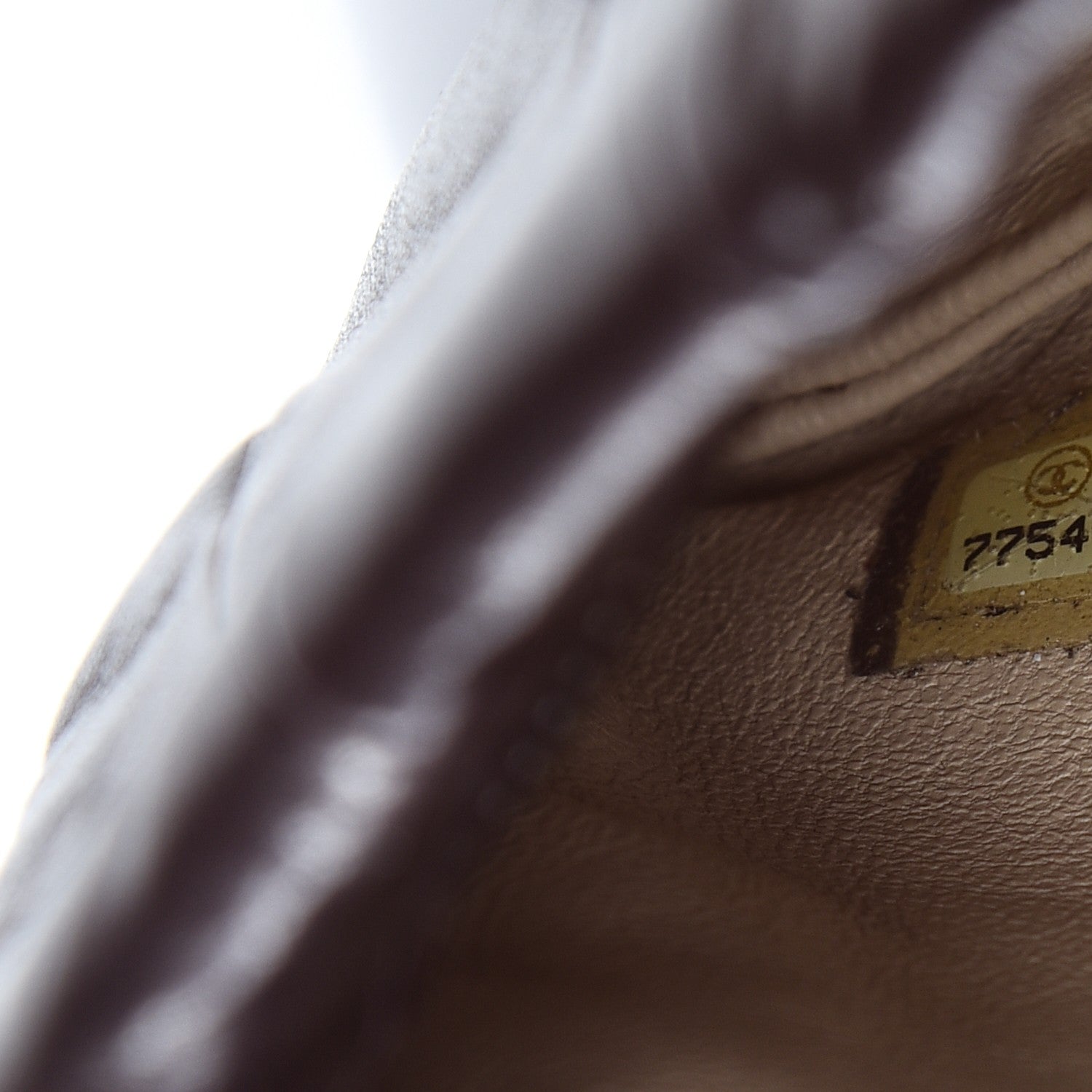 Chanel Lambskin Pleated Tassel Shoulder Bag Brown 6 of 7