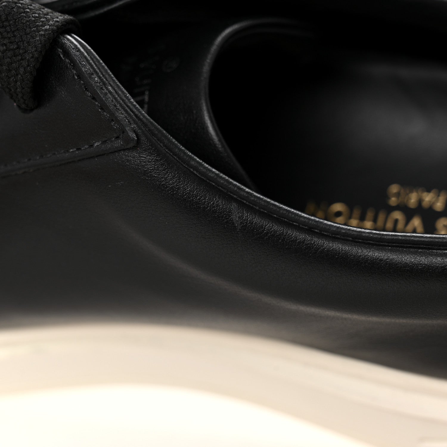 Louis Vuitton Calfskin Time Out Sneakers 39 Black 12 of 12
