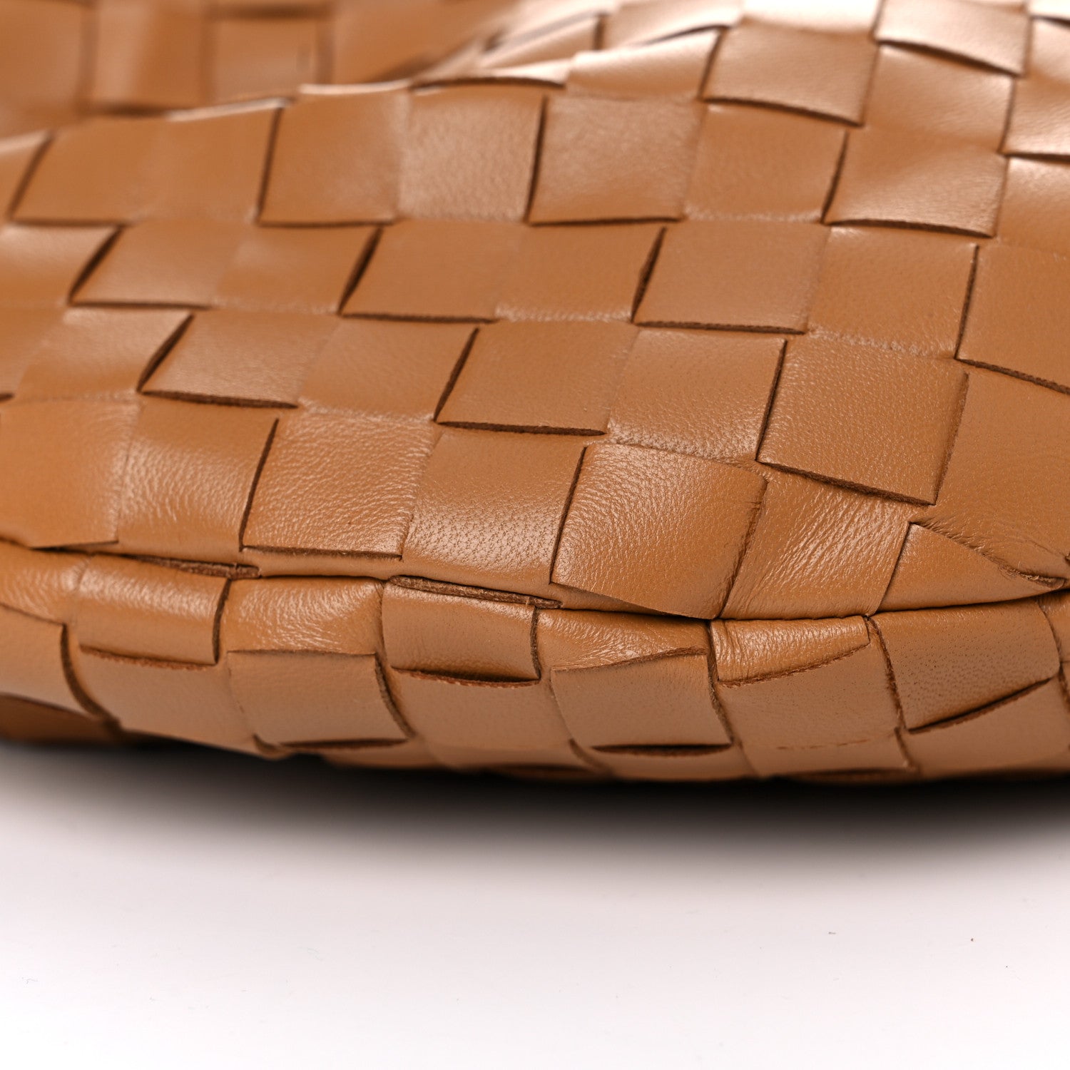 Bottega Veneta Nappa Intrecciato Teen Jodie Hobo Caramel 8 of 11