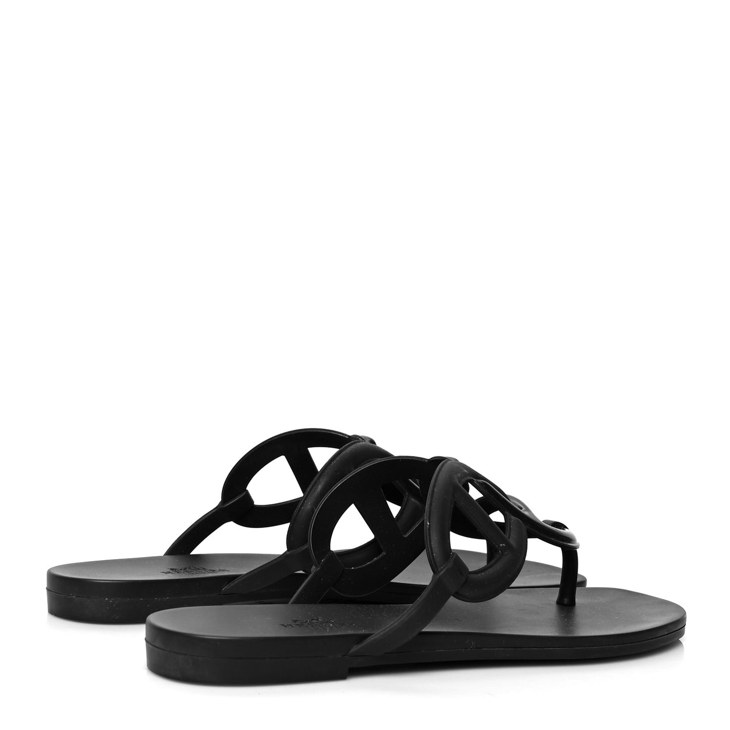Rubber Womens Egerie Sandals 36 Black