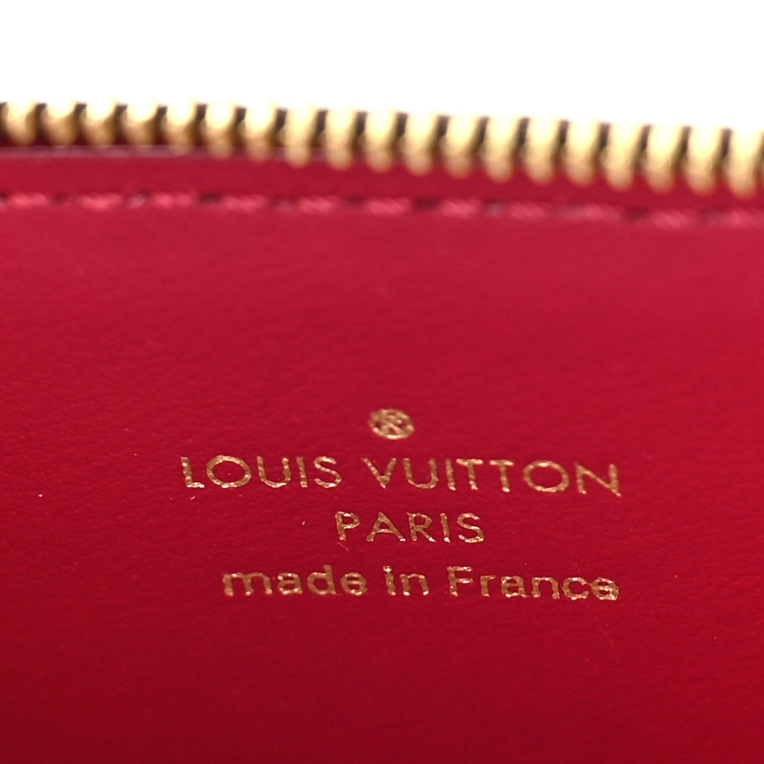 Louis Vuitton Monogram Felicie Chain Wallet Zippered Insert Fuchsia 6 of 8