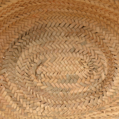 Chloe Raffia Smooth Calfskin Medium Sense Basket Caramel 5 of 11