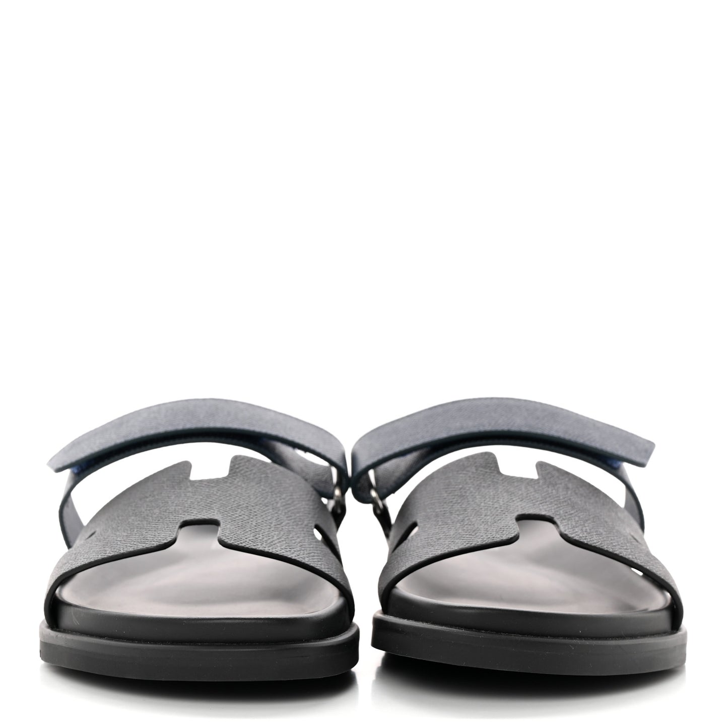 Epsom Mens Chypre Sandals 42.5 Black Bleu Celeste