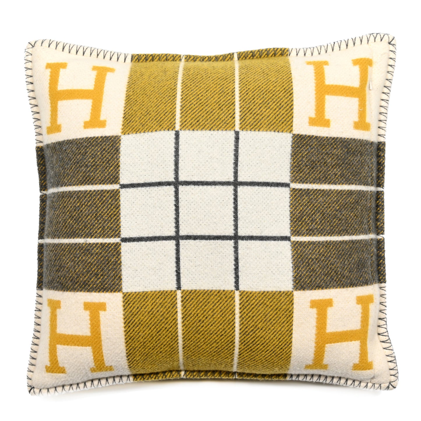 Wool Cashmere Avalon III Pillow PM Gris Soleil