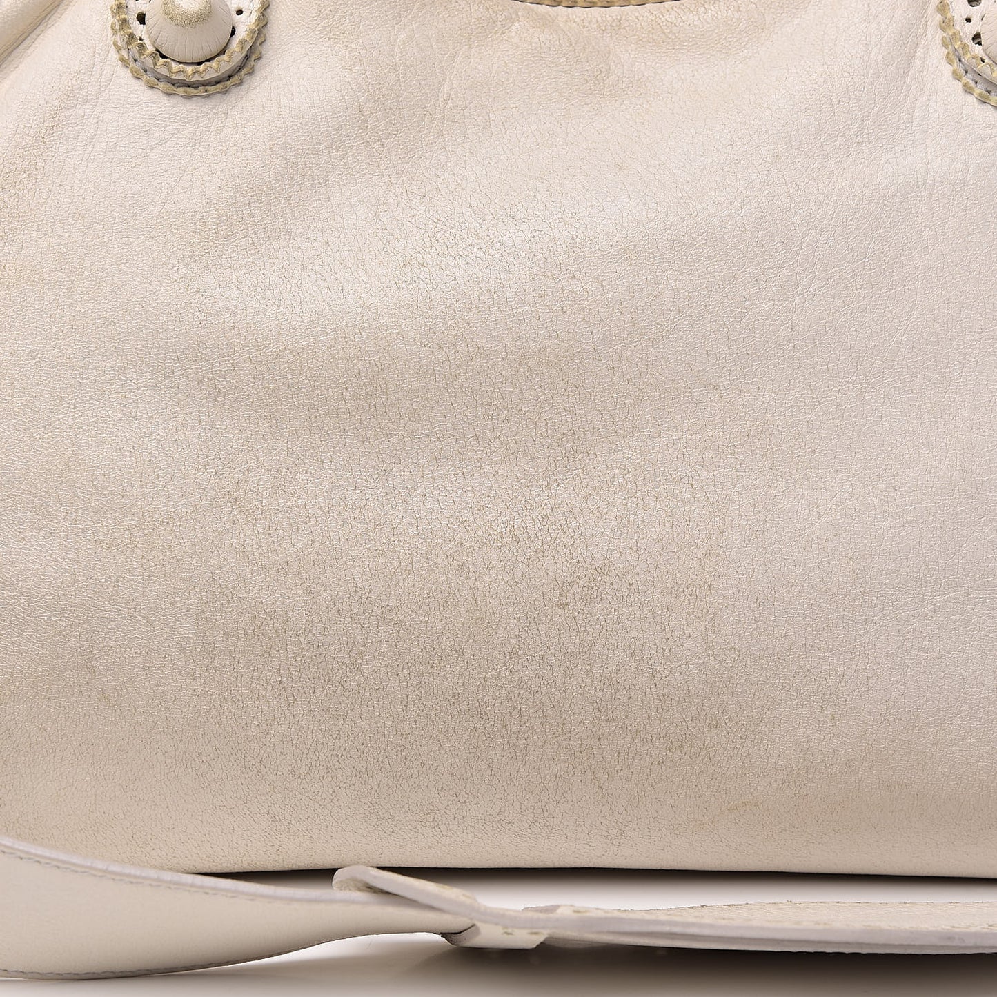 Agneau Giant Brogues Hardware City White Light