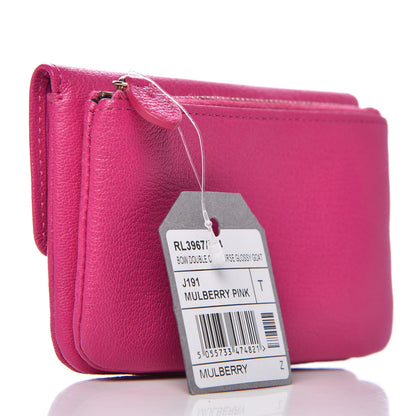 Mulberry Goatskin Bow Coin Purse Pink 3 of 7