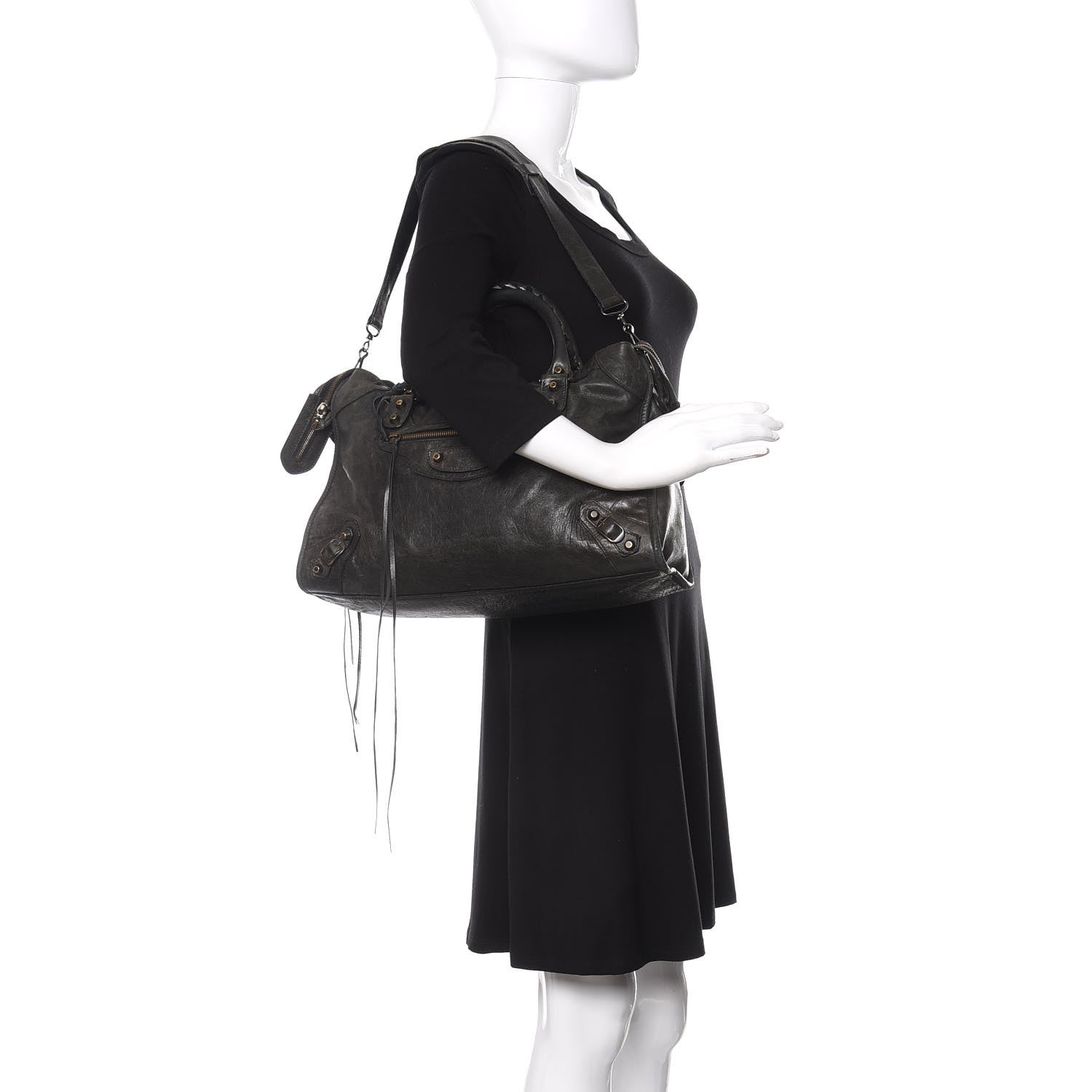 Balenciaga Agneau Classic Hardware City Black 2 of 16