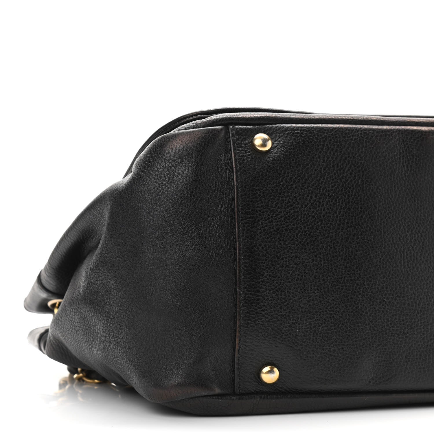 Chanel Grained Calfskin Metal Mosaic Flap Black 9 of 10