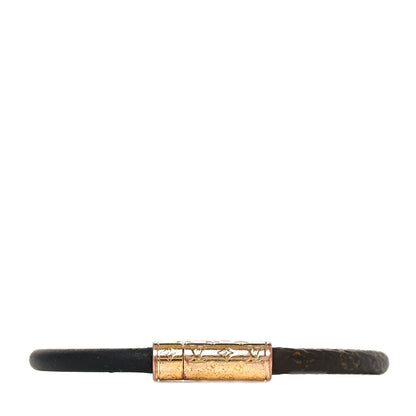 Louis Vuitton Monogram Daily Confidential Bracelet 19 Black 3 of 3