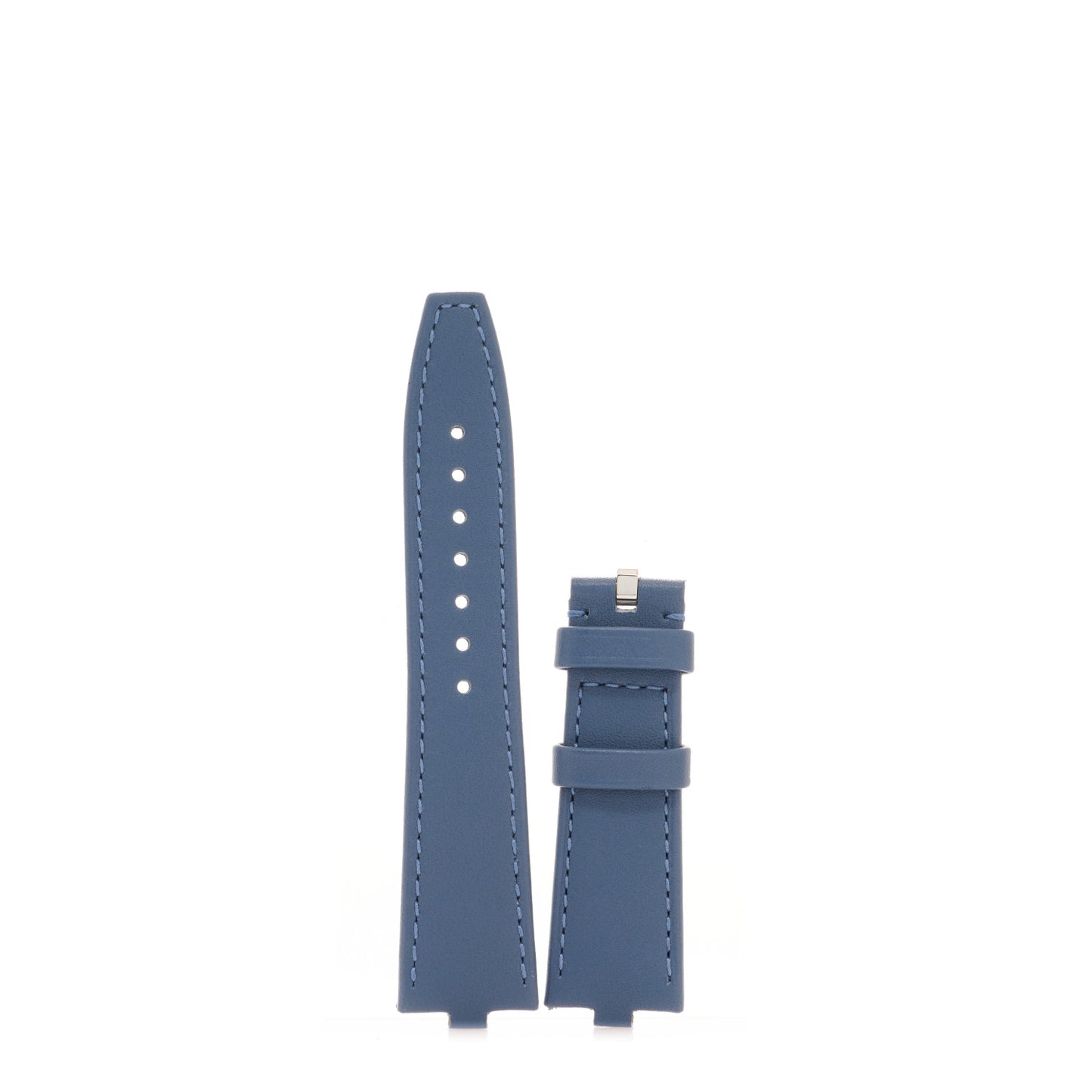 Stainless Steel Rubber Diamond Bezel 33mm Overseas Quartz Watch Blue 1205V/100A-B590