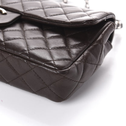 Chanel Lambskin Quilted East West Flap Brown 10 of 10