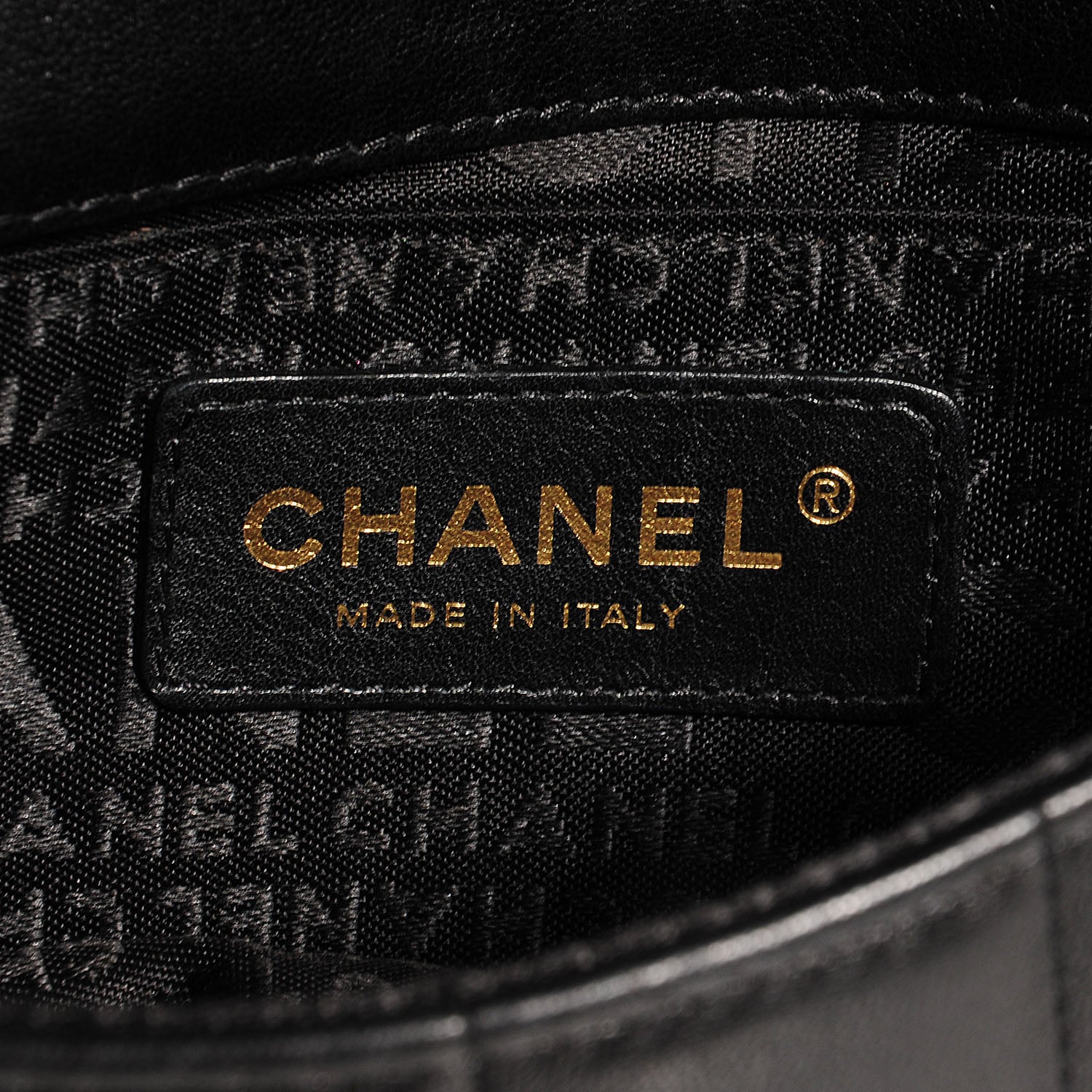 Chanel Lambskin Camellia Mini Flap Black 6 of 7