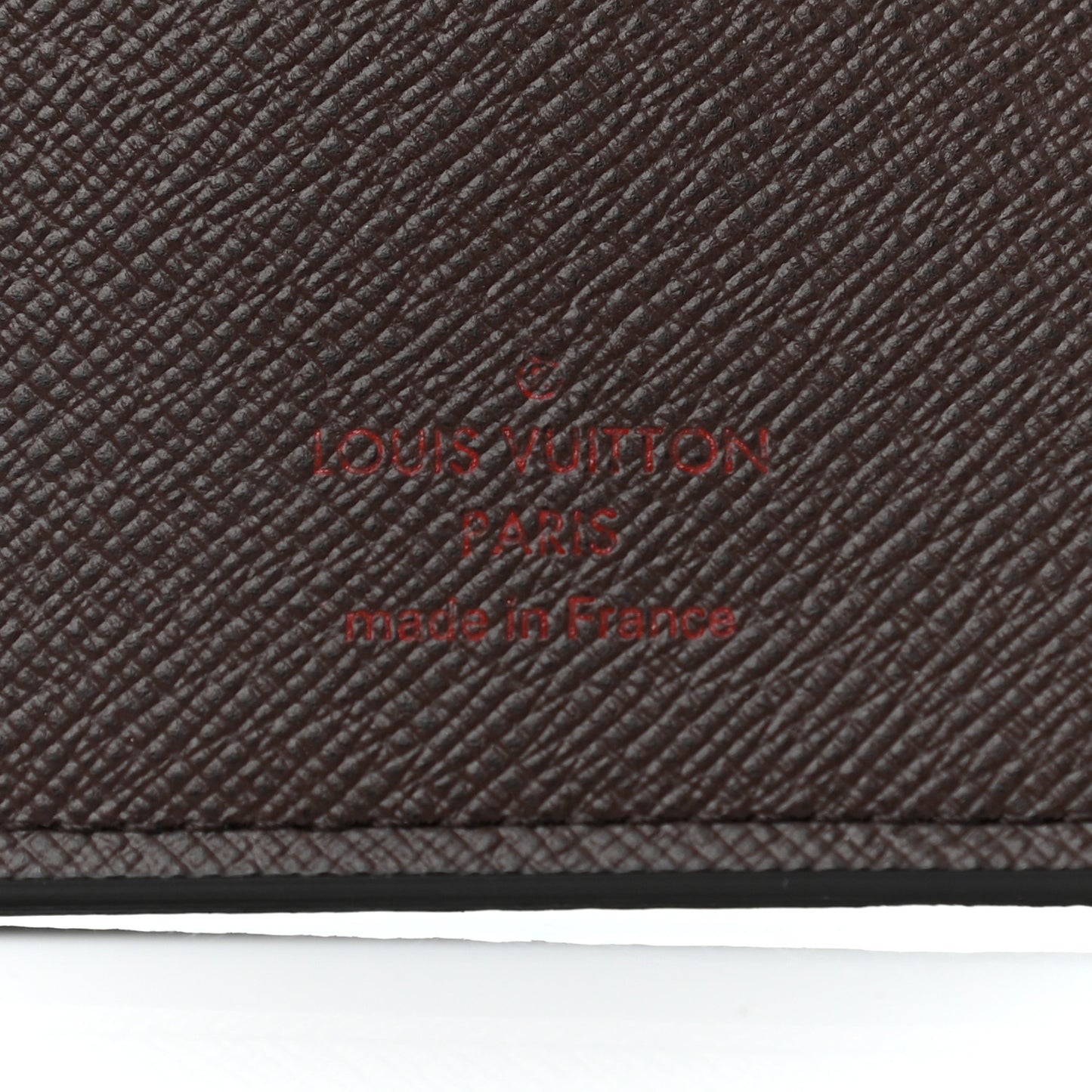 Damier Ebene Desk Agenda Cover
