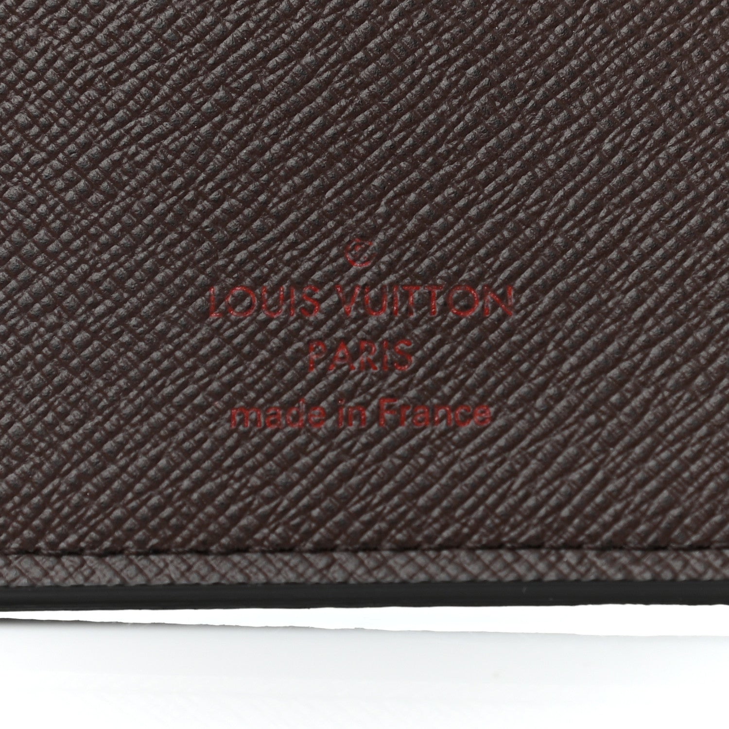 Louis Vuitton Damier Ebene Desk Agenda Cover 6 of 7