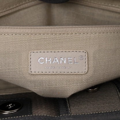 Chanel Mixed Fibers Small Deauville Tote Grey 7 of 11