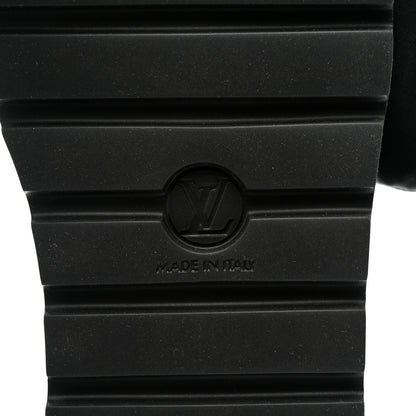 Louis Vuitton Nylon Monogram Womens Pool Pillow Comfort Mules 37 Black 9 of 9