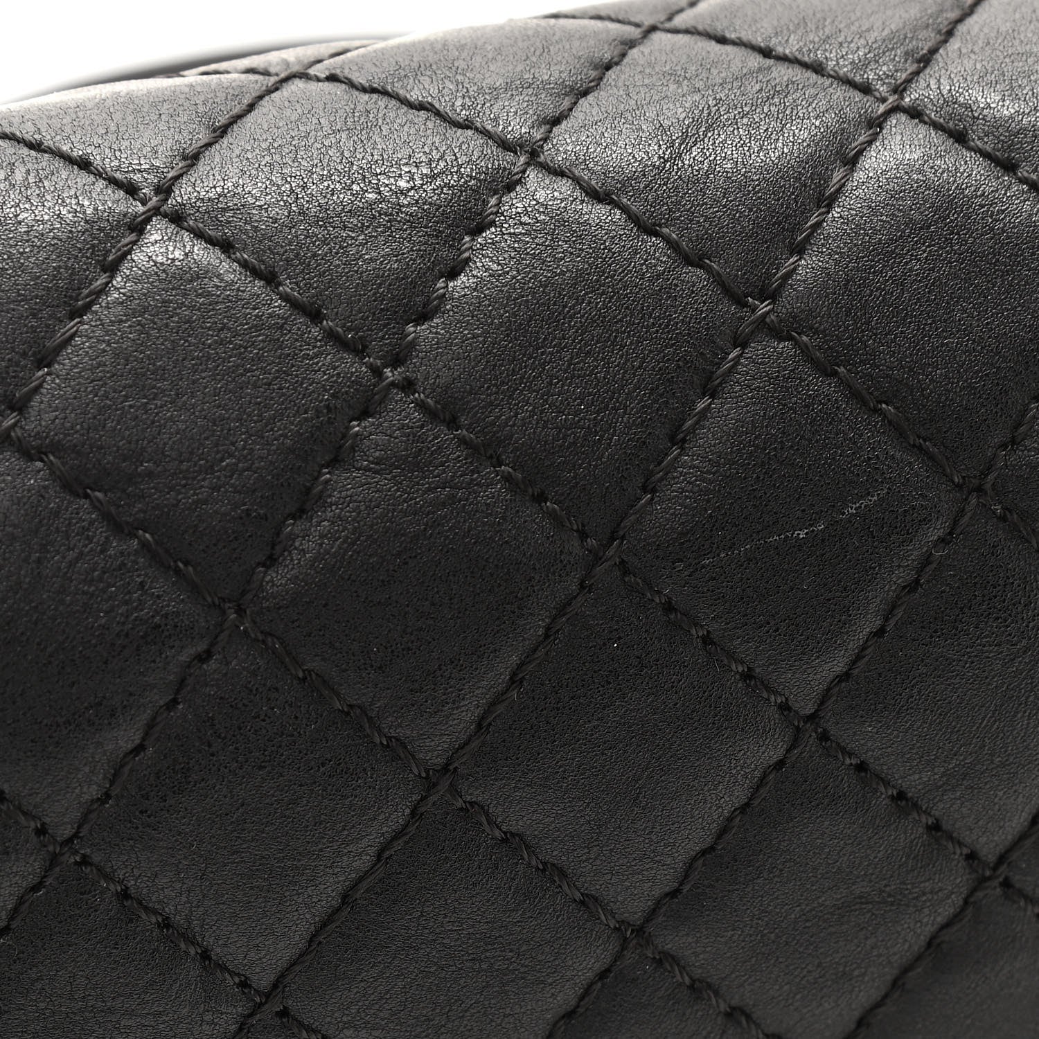 Chanel Calfskin Quilted Metal Embellished Paris Dallas Medium Boy Flap Black 10 of 10
