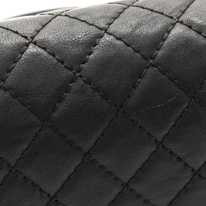 Chanel Calfskin Quilted Metal Embellished Paris Dallas Medium Boy Flap Black 10 of 10