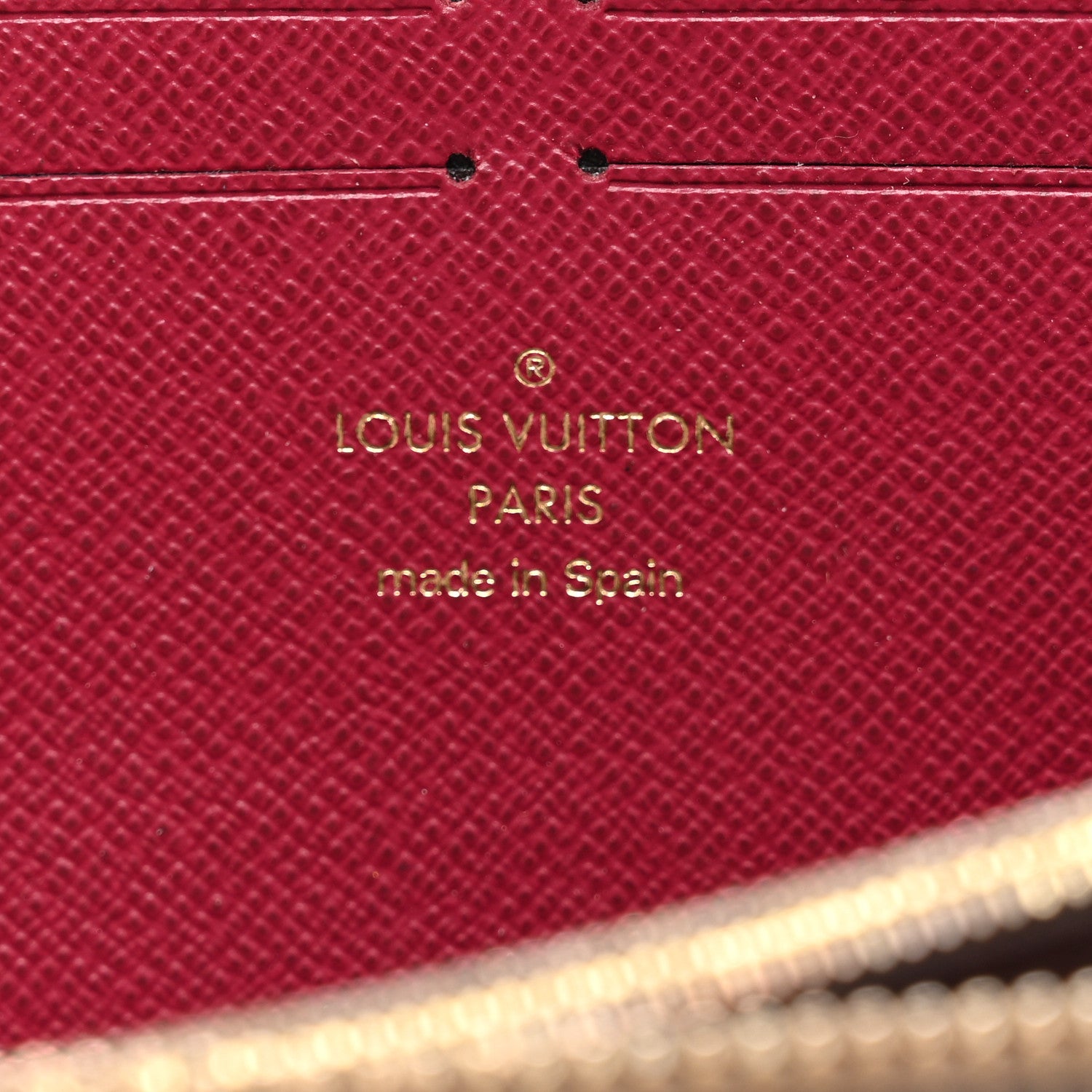 Louis Vuitton Monogram Clemence Wallet Fuchsia 6 of 12