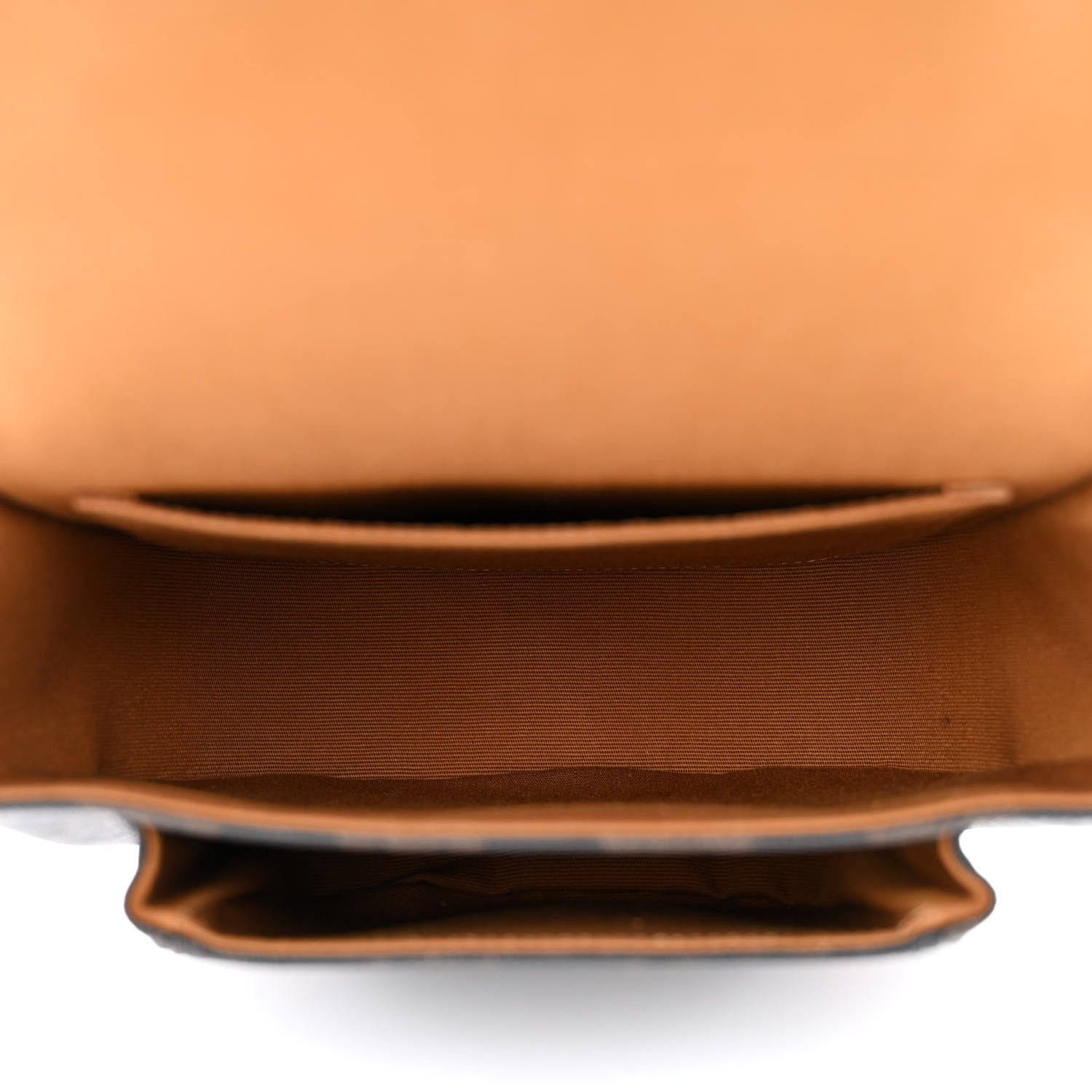 Celine Triomphe Canvas Medium Folco Bag Tan 5 of 10