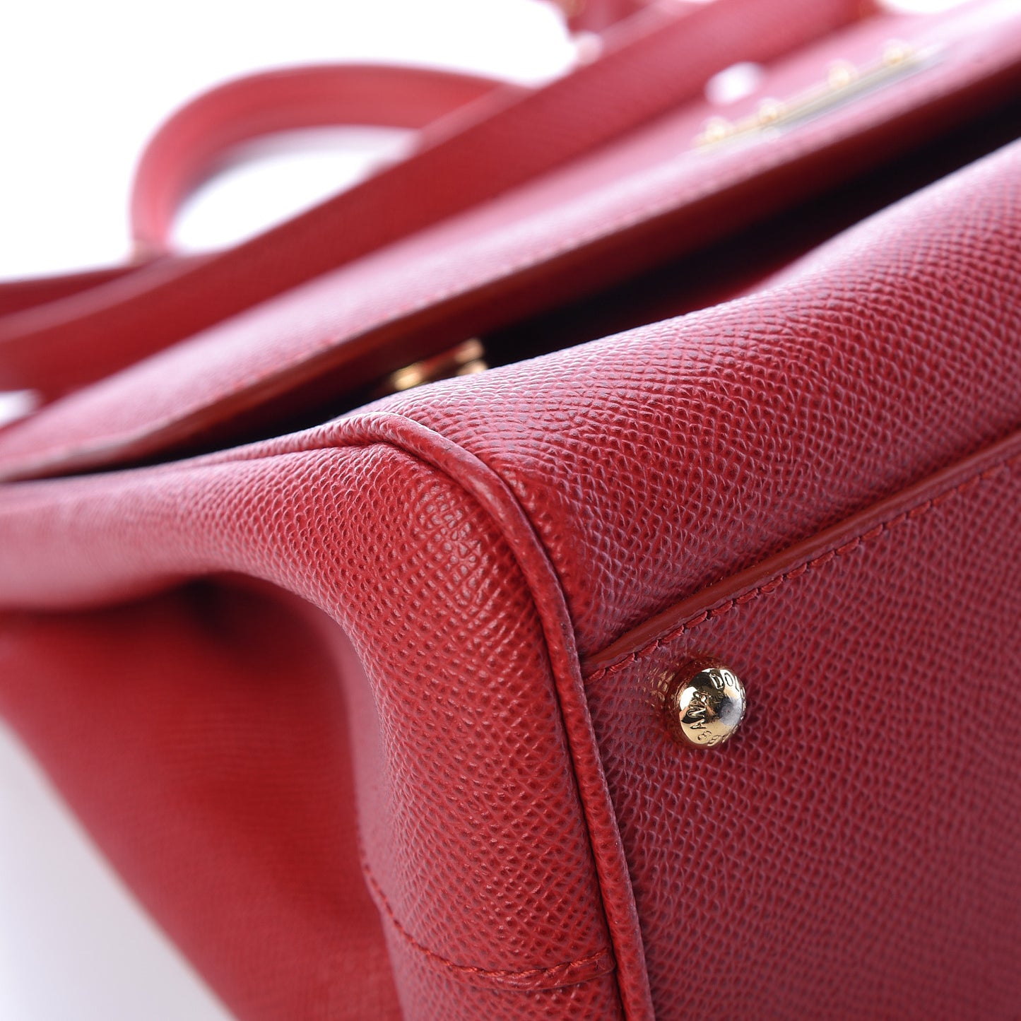 Dauphine Medium Miss Sicily Satchel Dark Red