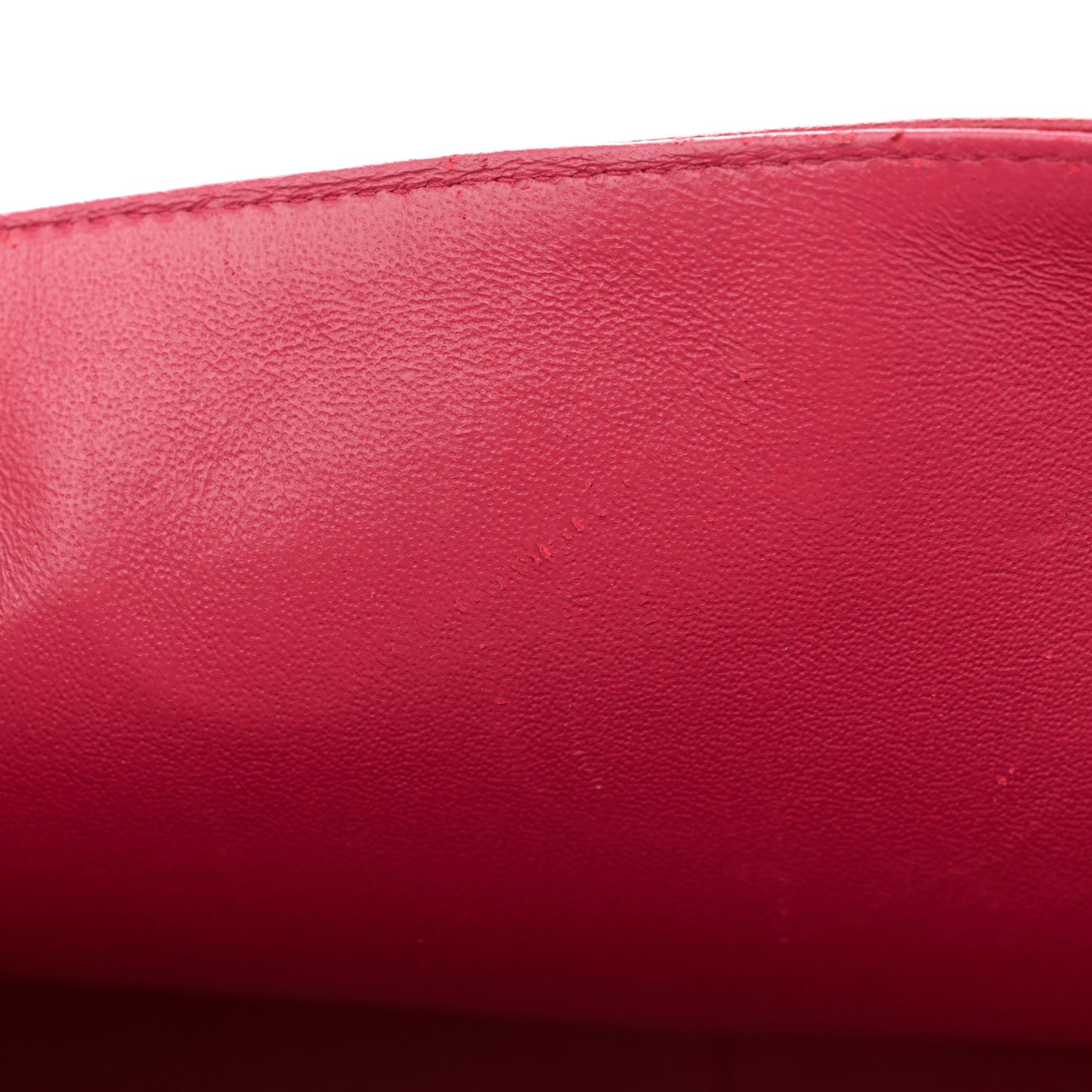 Caviar Quilted Jumbo Double Flap Dark Pink