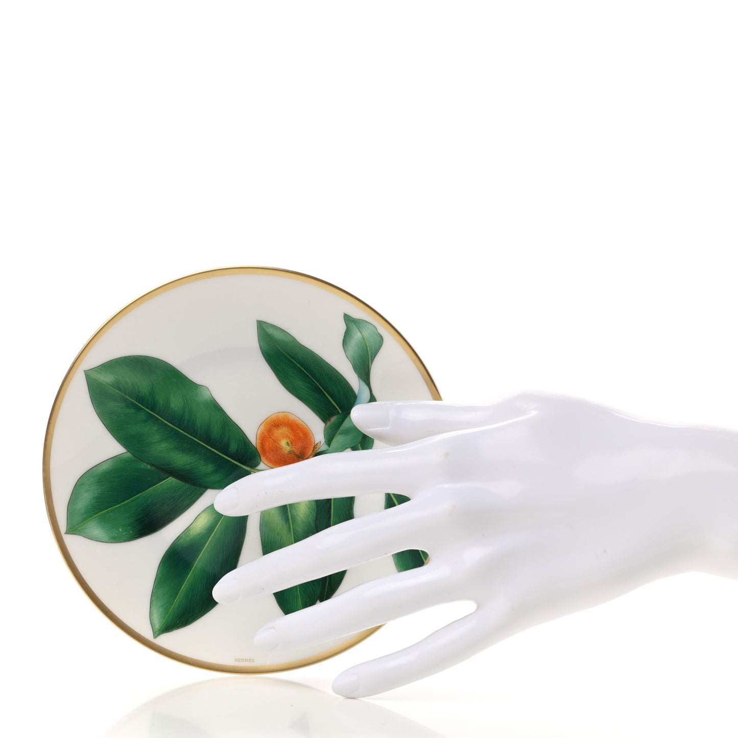 Porcelain Passifolia Dessert Plate Set of 2